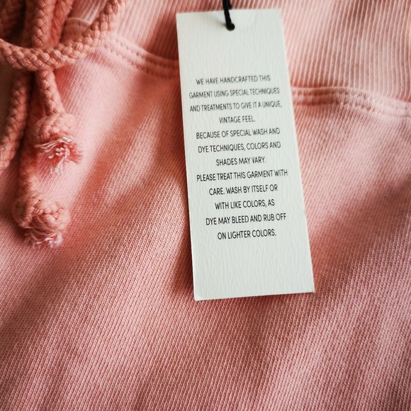 NWT Daydreamer Tie Dye Jogger Pants in Peach Combo Size X-Large Cotton Drawstrin - Picture 10 of 13